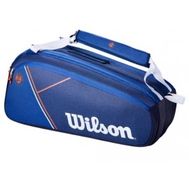 Теннисная сумка Wilson Super Tour 9 Roland Garros 2022 